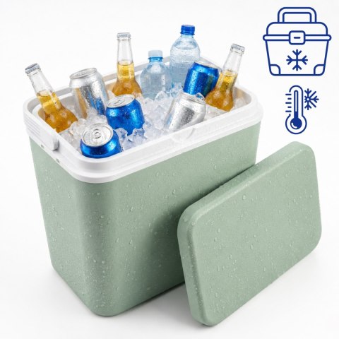 Lodówka CEGECO 24L Eukaliptusowa Kamai Kamai COOLBOX