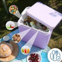 Lodówka CEGECO 24L Liliowa Kamai Kamai COOLBOX