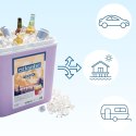 Lodówka CEGECO 24L Liliowa Kamai Kamai COOLBOX