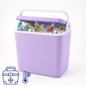 Lodówka CEGECO 24L Liliowa Kamai Kamai COOLBOX