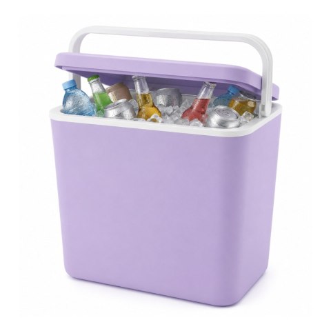 Lodówka CEGECO 24L Liliowa Kamai Kamai COOLBOX