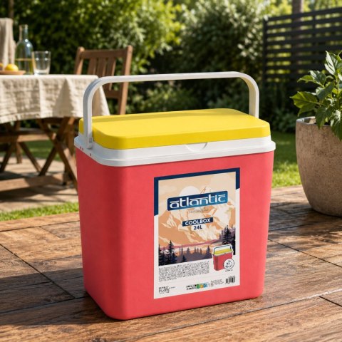 Lodówka CEGECO 24L Pomarańczowa Mandarynka Kamai Kamai COOLBOX