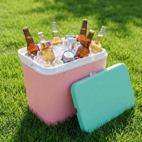 Lodówka CEGECO 24L Różowa Kamai Kamai COOLBOX