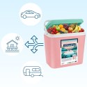 Lodówka CEGECO 24L Różowa Kamai Kamai COOLBOX
