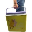 Lodówka CEGECO 24L Żółta wzór Lody Kamai Kamai COOLBOX