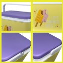 Lodówka CEGECO 24L Żółta wzór Lody Kamai Kamai COOLBOX