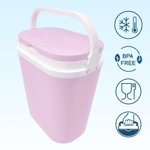Lodówka GIOSTYLE 12L Jasnoróżowa Kamai Kamai COOLBOX