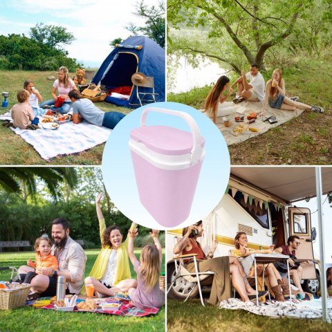 Lodówka GIOSTYLE 12L Jasnoróżowa Kamai Kamai COOLBOX