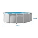 Basen ogrodowy stelażowy 457 x 122 cm 6w1 INTEX 26726ND