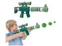 Duży Zestaw Gier 3w1 Strzelanie Do Celu Tarcza Strzelecka Pistolet Koszykówka