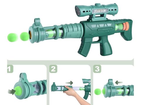 Duży Zestaw Gier 3w1 Strzelanie Do Celu Tarcza Strzelecka Pistolet Koszykówka