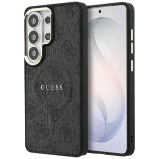Guess 4G Embossed Ring MagSafe - Etui Samsung Galaxy S26 Ultra (czarny)