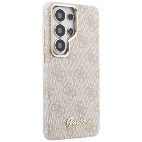 Guess 4G Script MagSafe - Etui Samsung Galaxy S26 Ultra (różowy)