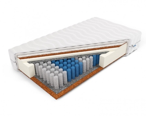 Materac pocket kokos owcza wełna H3 Hebe 100x200x19 Margrita