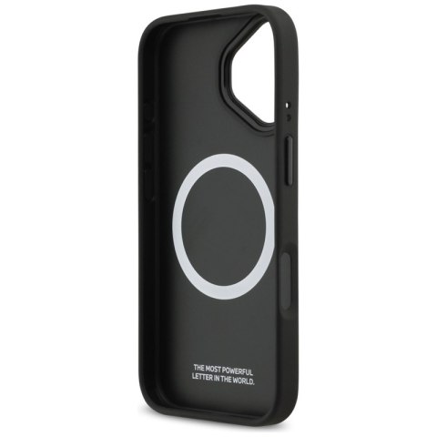 BMW M Perforated Stripe Logo MagSafe - Etui iPhone 17 (szary)