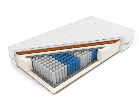 Materac Multipocket obustronny kokos Hektor 140x200x19 Margrita - Czarny
