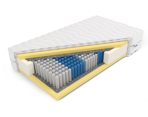 Ortopedyczny materac Multipocket memory Perseusz 200x200x22 Margrita - Czarny