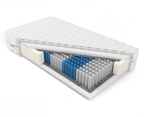 Polski materac multipocket lateks H2 Herakles 160x200x20 Margrita - Czarny
