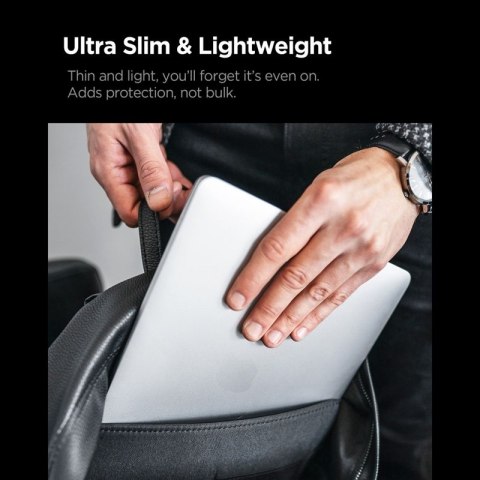 Spigen AirSkin - Obudowa MacBook Pro 14" (M5/M4/M3/M2/M1/2026-2021) (Frost Clear)