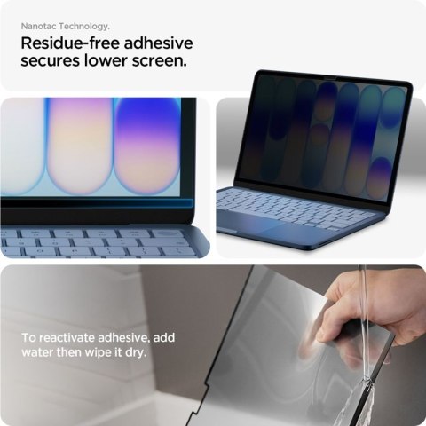 Spigen SafeView - Folia prywatyzująca do MacBook Neo