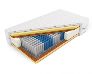 Materac Multipocket memory z kokosem H3 H180x200x24 Dormia