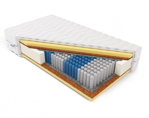 Materac Multipocket memory z kokosem H3 Laila 90x200x25 Dormia