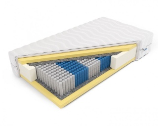 Materac luxpocket memory H2 Hefajstos 80x200x22 Margrita