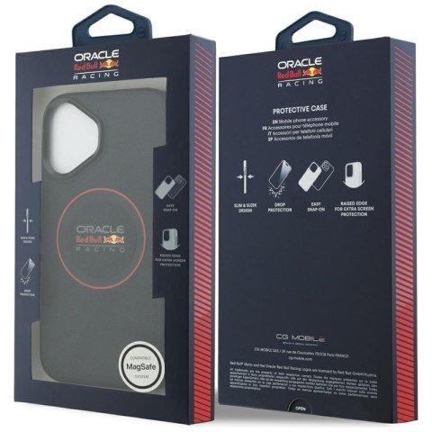 Red Bull Meshed Red Ring & Metal Buttons MagSafe - Etui iPhone 17 (granatowy)