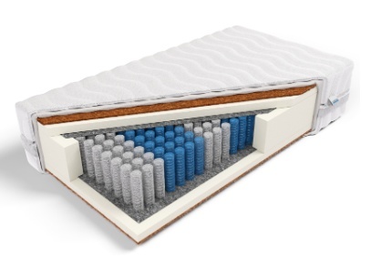 GRUBY Materac pocket kokos obustronny H3 Tytan Plus 100x200x29 Margrita