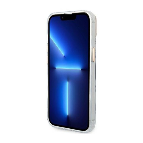 Guess Metal Outline Magsafe - Etui iPhone 14 Plus (przezroczysty / złoty)