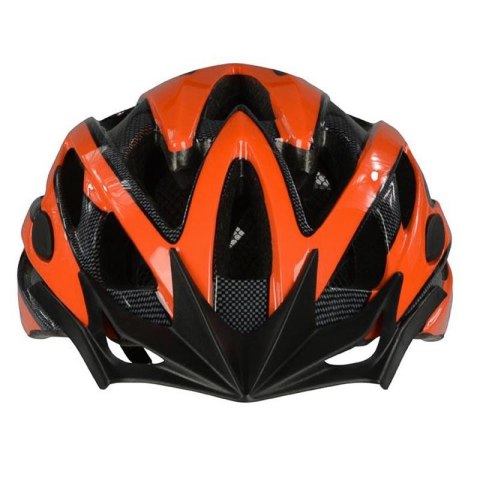 Dunlop - Kask rowerowy MTB r. L (Pomarańczowo-czarny)