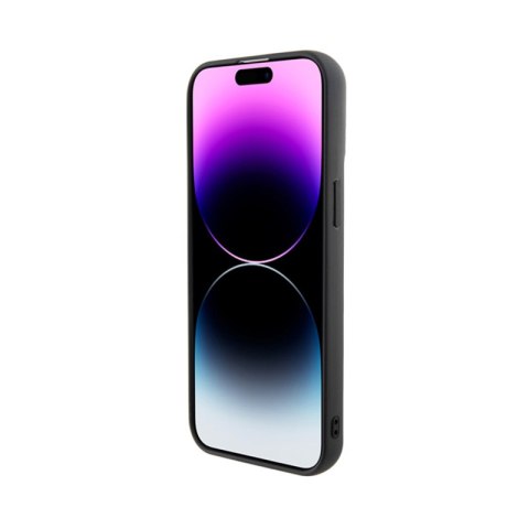 Karl Lagerfeld 3D Rubber Multi Logo - Etui iPhone 15 Pro Max (czarny)
