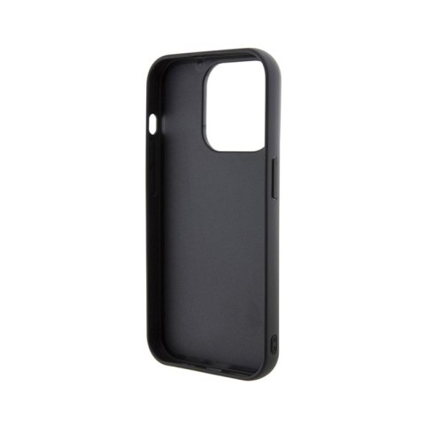 Karl Lagerfeld 3D Rubber Multi Logo - Etui iPhone 15 Pro (czarny)