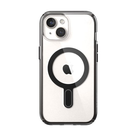 Speck Presidio Perfect-Clear ClickLock & MagSafe - Etui iPhone 17e / 16e / 15 / 14 / 13 (Clear / Frosted Black / Slate Grey)