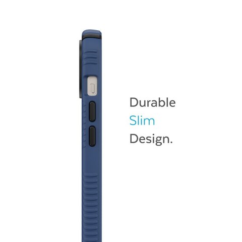 Speck Presidio2 Grip Magsafe - Etui iPhone 15 Plus / iPhone 14 Plus (Coastal Blue / Black / White)
