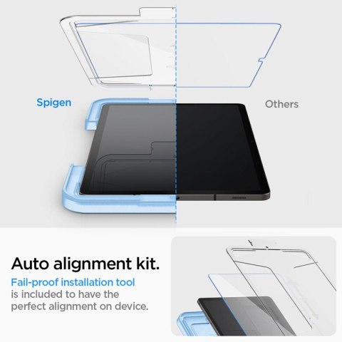 Spigen GLAS.TR EZ FIT - Szkło hartowane do Samsung Galaxy Tab S9 11" / S9 FE / S10 FE / S10 Lite 10.9" X710 / X716B / X510 / X51