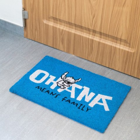 Disney Stitch - Wycieraczka (40 x 60 cm) (niebieski)