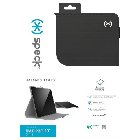 Speck Balance Folio - Etui iPad Pro 13" M5 (2025) / iPad Pro 13" M4 (2024) (Black)