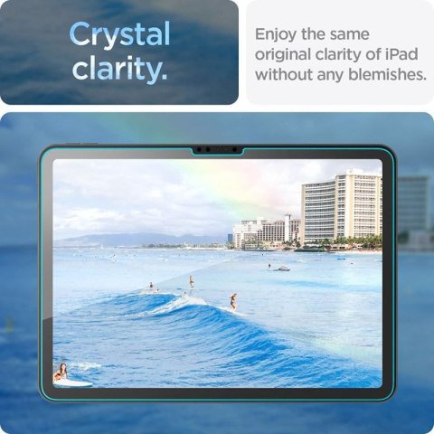 Spigen GLAS.TR EZ FIT - Szkło hartowane do iPad Air 11" (2026 - 2024) (Przezroczysty)
