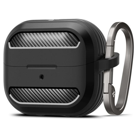Spigen Rugged Armor - Etui do Samsung Galaxy Buds 3 / 3 FE / 3 Pro (Matte Black)