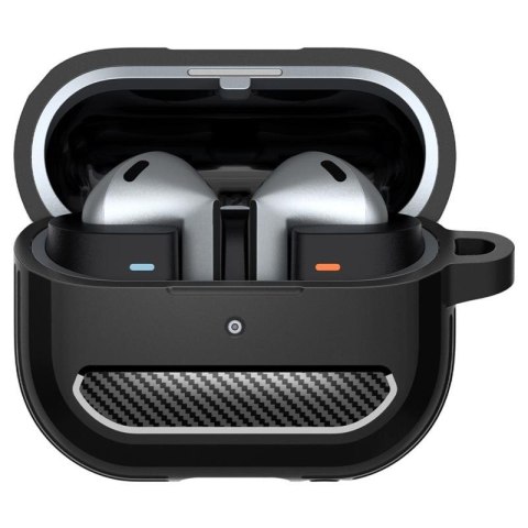 Spigen Rugged Armor - Etui do Samsung Galaxy Buds 3 / 3 FE / 3 Pro (Matte Black)