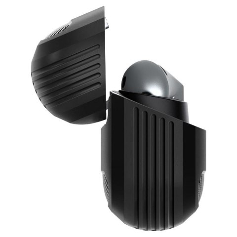 Spigen Rugged Armor - Etui do Samsung Galaxy Buds 3 / 3 FE / 3 Pro (Matte Black)