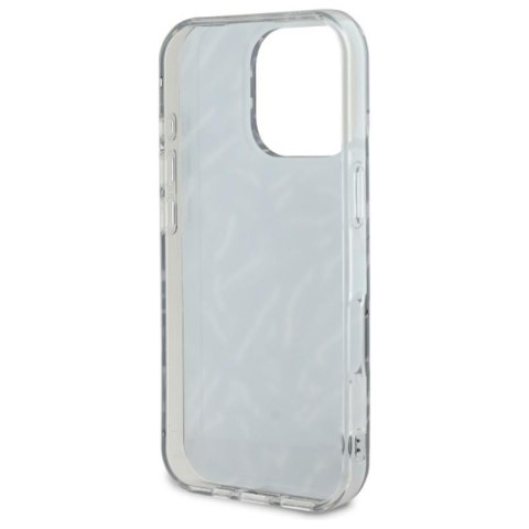 Karl Lagerfeld Zebra With Cord - Etui iPhone 16 Pro (fioletowy)