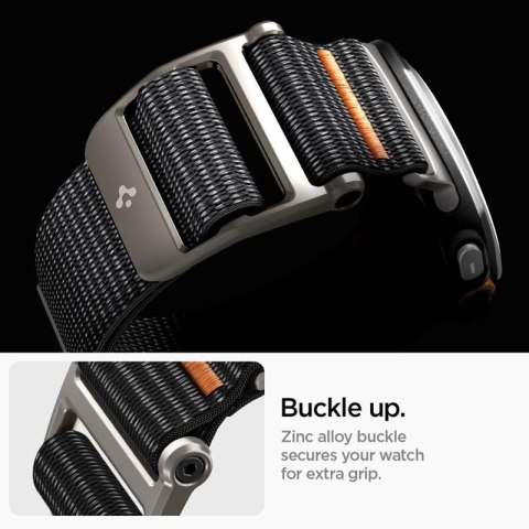 Spigen DuraPro Flex - Pasek do Samsung Galaxy Watch Ultra 47 mm (2025/2024) (Czarny)