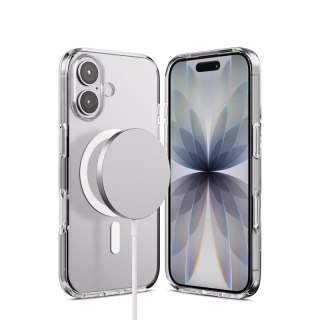 Crong Clear MAG Pro - Etui iPhone 16 MagSafe (przezroczysty)