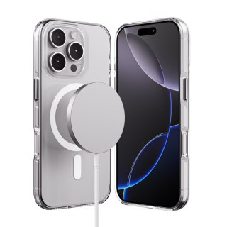 Crong Clear MAG Pro - Etui iPhone 16 Pro Max MagSafe (przezroczysty)