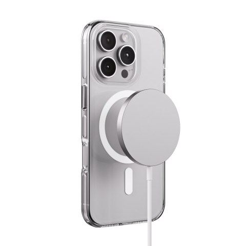 Crong Clear MAG Pro - Etui iPhone 16 Pro MagSafe (przezroczysty)