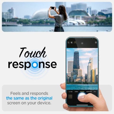 Spigen GLAS.TR EZ FIT Privacy 2-Pack - Szkło hartowane z filtrem prywatyzującym do Google Pixel 9 / 9 Pro / 10 / 10 Pro 2 szt