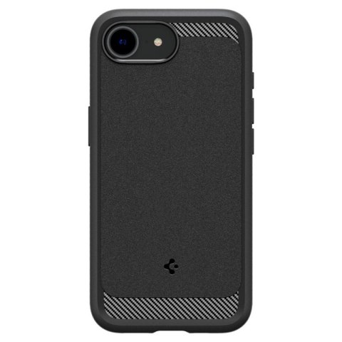 Spigen Rugged Armor Mag MagSafe - Etui do iPhone 17e / 16e (Matte Black)