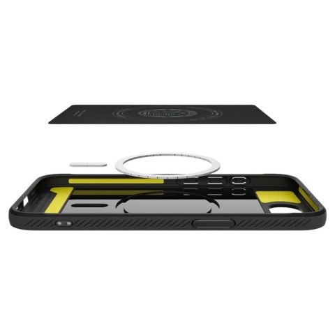 Spigen Rugged Armor Mag MagSafe - Etui do iPhone 17e / 16e (Matte Black)